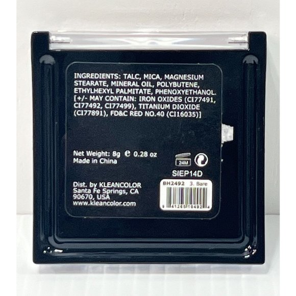 Kleancolor - Nude Glow Luminous Finishing Powder - # 03 Bare - Picture 6 of 8